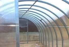 Прямостенные теплицы сварные - модель 2