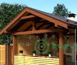 Прямоугольный брус - модель 4