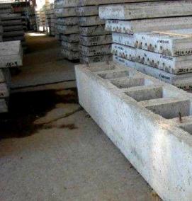 Пустотелые фундаментные блоки - тип 1