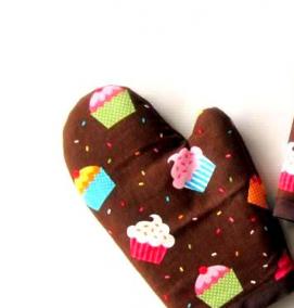 рабочие рукавицы из овчины - тип 2