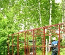 рабочие теплицы - модель 2