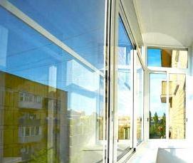 радиусное остекление - модель 1