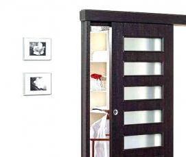 радиусные двери купе для гардеробной - тип 1