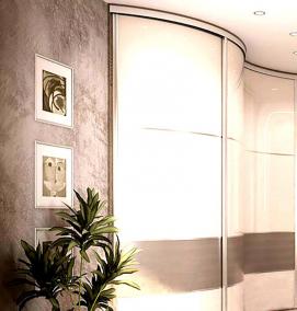 радиусные двери купе - вариант 3