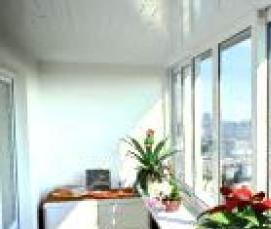 распашные пластиковые окна - модель 1