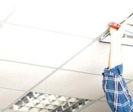 растровые подвесные потолки - модель 1