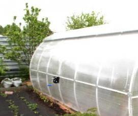 раздвигающаяся теплица - модель 1