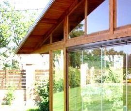 раздвижное остекление поликарбонатом - модель 3