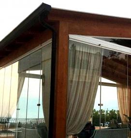 раздвижные двери для беседки - модель 3