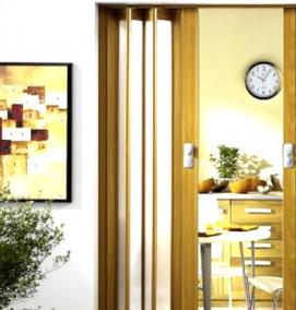 раздвижные двери гармошка - вариант 2