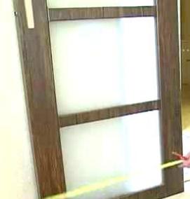 раздвижные двери из поликарбоната - модель 1