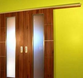 раздвижные двери межкомнатные дерево - модель 4