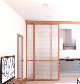 раздвижные двери открытого типа - тип 4