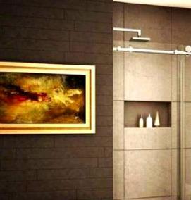 раздвижные двери в душ - модель 2