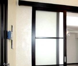 раздвижные двустворчатые двери межкомнатные - модель 1