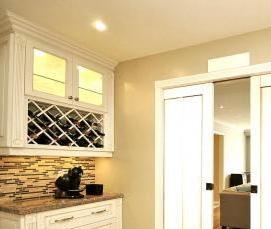 раздвижные двустворчатые двери межкомнатные - модель 2