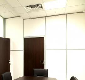 раздвижные офисные перегородки - тип 4