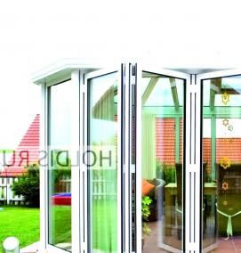 раздвижные пластиковые двери на террасу - модель 4