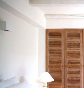 раздвижные жалюзийные двери в гардеробную - модель 2