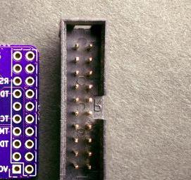 разъем 20 pin - модель 2