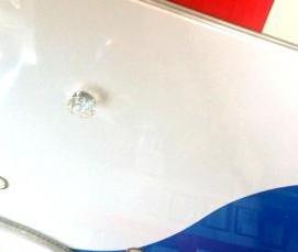 разноцветный натяжной потолок - тип 1