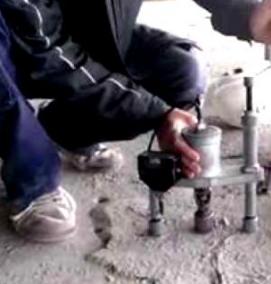 разрушающие испытания бетона - модель 4