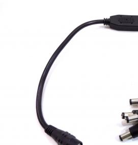 разветвитель питания для видеонаблюдения - модель 4