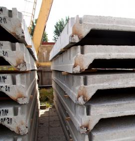 ребристые плиты перекрытия - тип 3