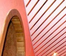 реечные потолки суперхром - модель 2