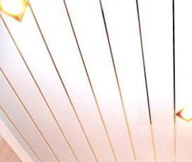 реечный подвесной потолок - вариант 4