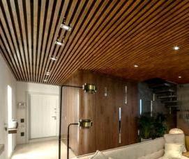 реечный потолок лофт - модель 1