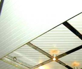 реечный потолок мдф - тип 1