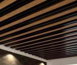 реечный потолок мдф - тип 2