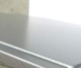 реечный потолок металлик серебристый - вариант 4