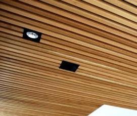 реечный потолок открытый - тип 1