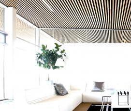 реечный потолок скандинавский - модель 4