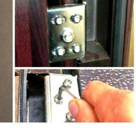 регулировка раздвижных дверей - тип 3