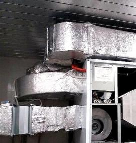 рекуператор воздуха для дома - модель 1