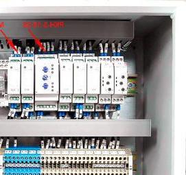 реле напряжения в щиток - тип 3