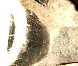 ремонт чугунной трубы канализации - вариант 4