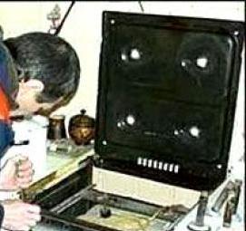 ремонт двери духовки газовой плиты - вариант 3