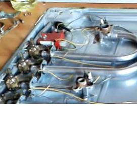 ремонт газовой панели - тип 3