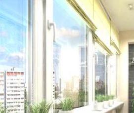 ремонт и остекление балкона под ключ - вариант 1