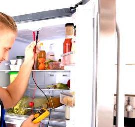 ремонт камеры холодильника - модель 1