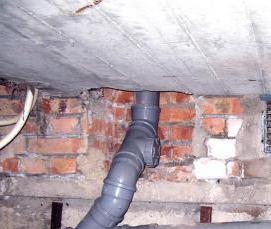 ремонт канализации в частном доме - тип 3