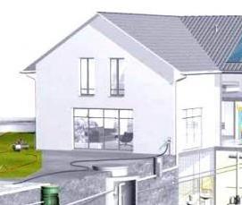 ремонт канализации в частном доме - тип 2