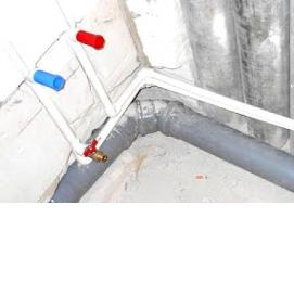 ремонт канализации в квартире - модель 3