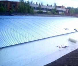 ремонт кровли ангаров - вариант 4