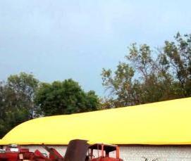 ремонт кровли ангаров - вариант 3