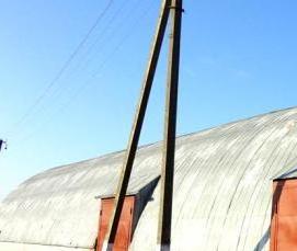 ремонт кровли ангаров - вариант 2